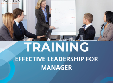 TRAINING EFFECTIVE LEADERSHIP FOR MANAGER