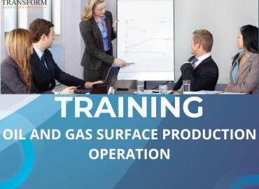 TRAINING OIL AND GAS SURFACE PRODUCTION OPERATION