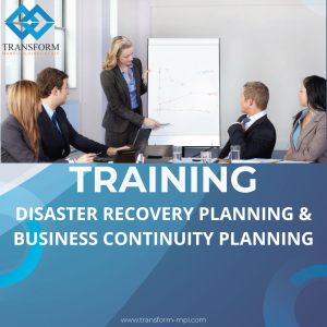 TRAINING DISASTER RECOVERY PLANNING & BUSINESS CONTINUITY PLANNING