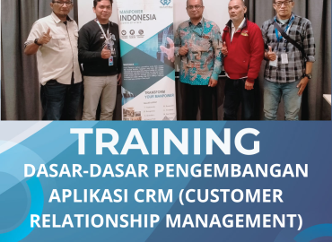 TRAINING DASAR-DASAR PENGEMBANGAN APLIKASI CRM (CUSTOMER RELATIONSHIP MANAGEMENT)