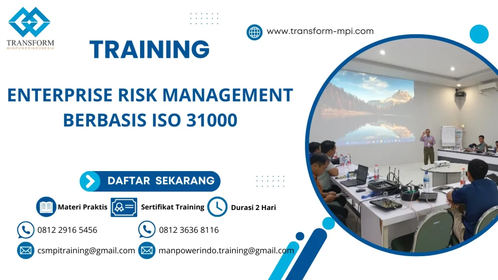TRAINING ENTERPRISE RISK MANAGEMENT BERBASIS ISO 31000