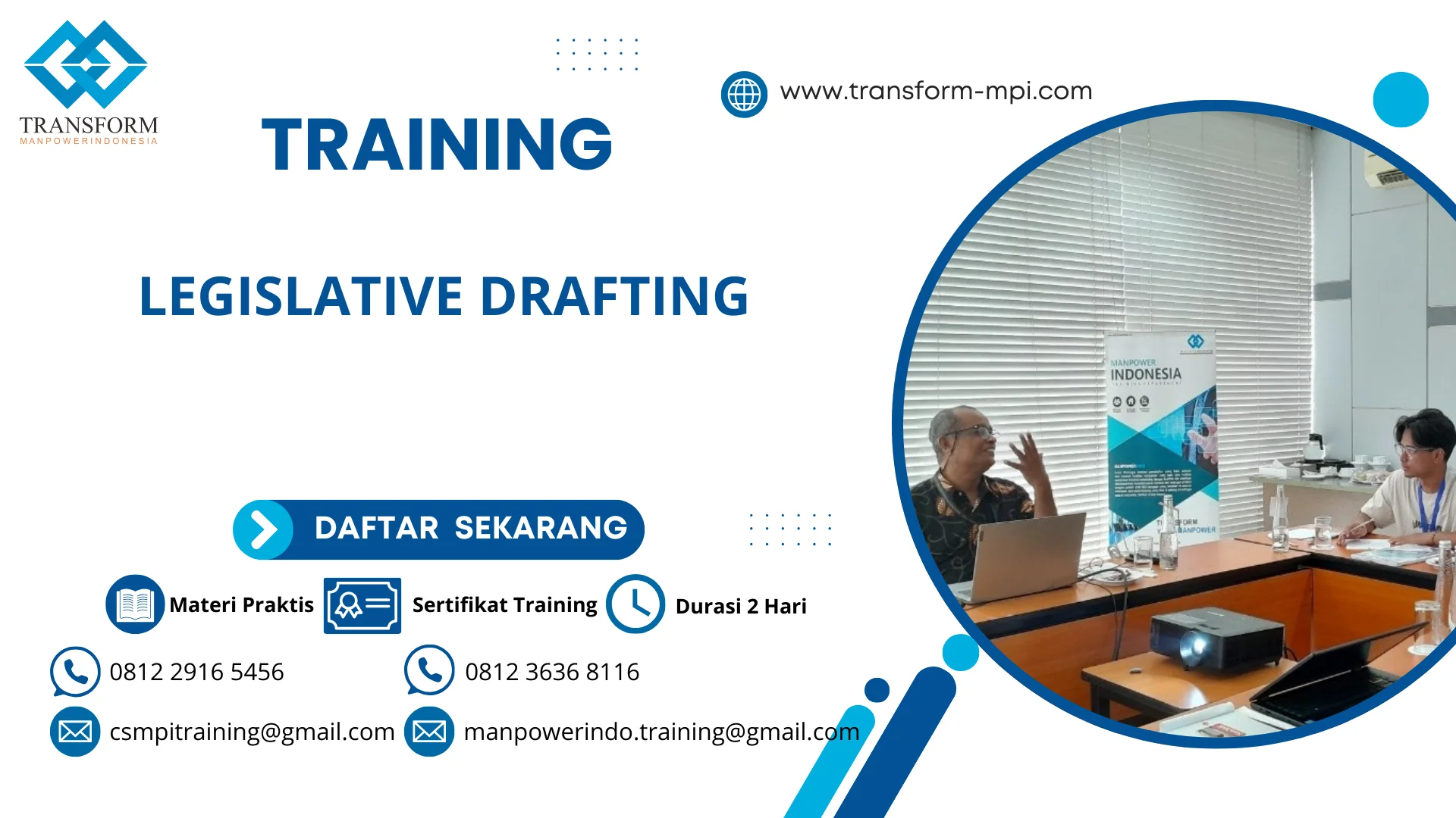 TRAINING LEGISLATIVE DRAFTING