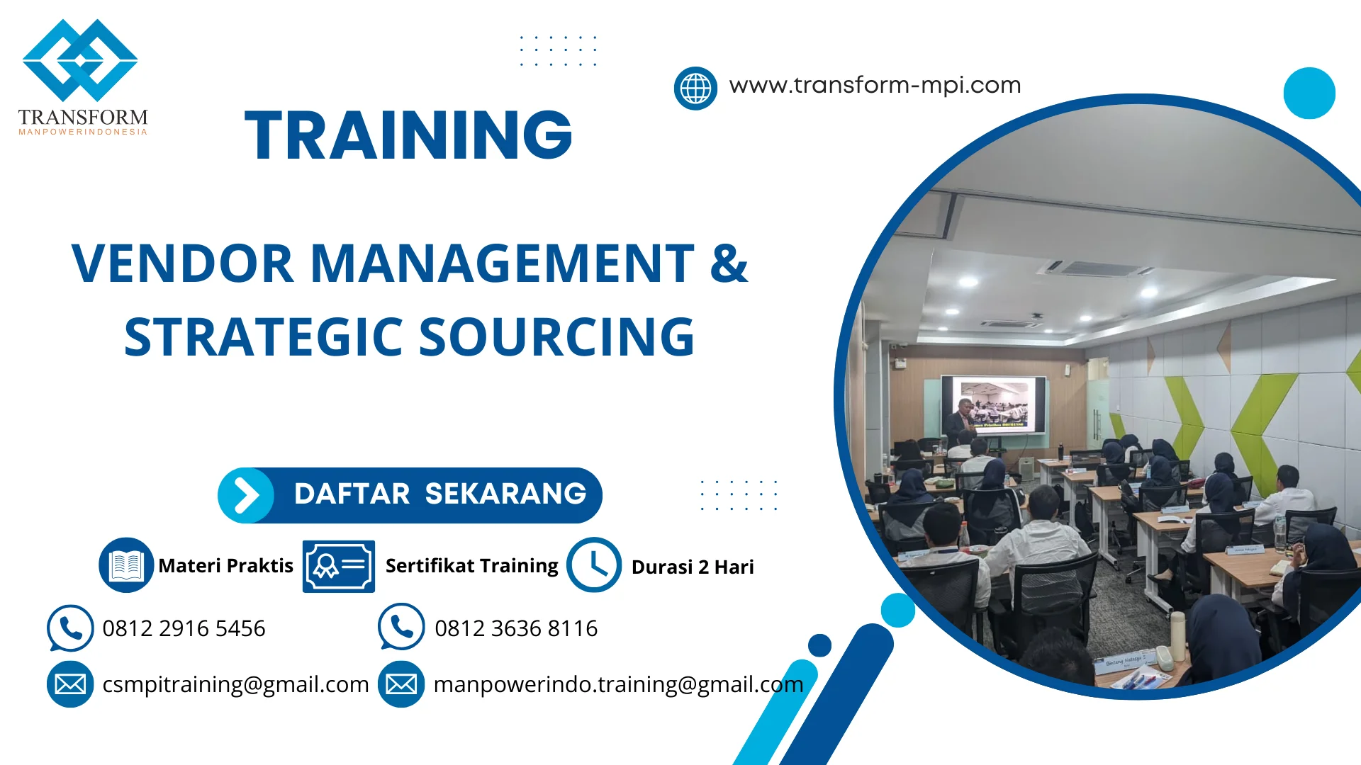 TRAINING VENDOR MANAGEMENT & STRATEGIC SOURCING