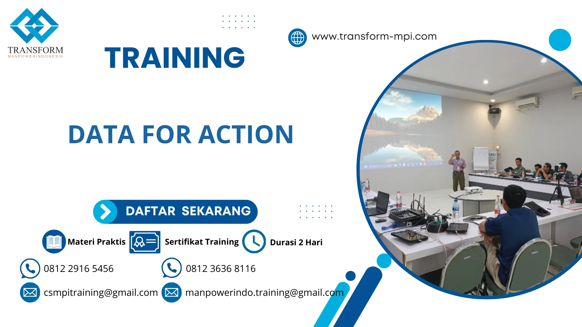 TRAINING DATA FOR ACTION