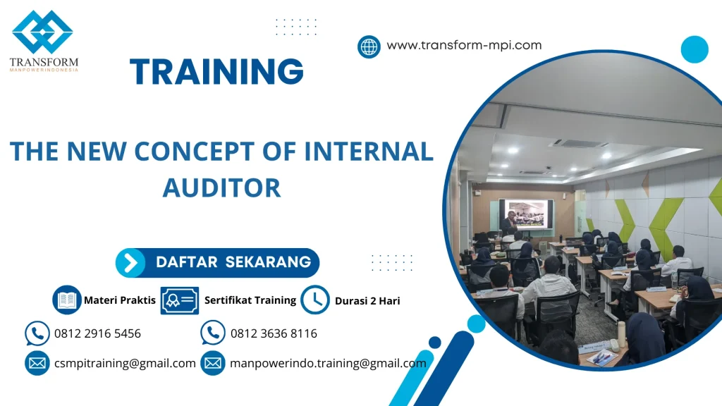 TRAINING THE NEW CONCEPT OF INTERNAL AUDITOR