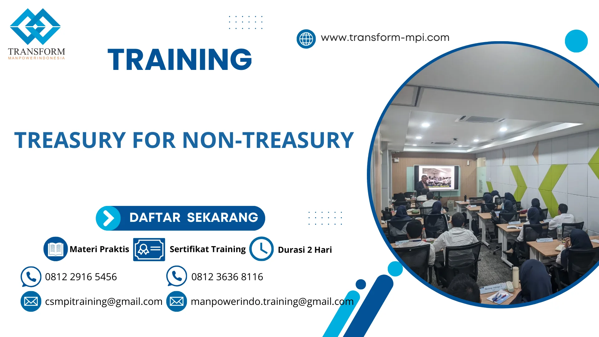TRAINING TREASURY FOR NON-TREASURY