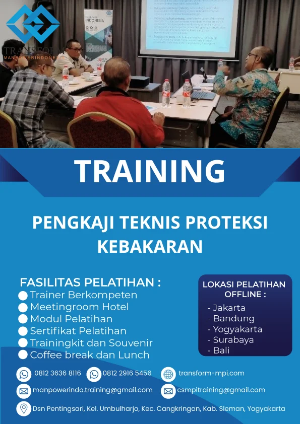 TRAINING PENGKAJI TEKNIS PROTEKSI KEBAKARAN