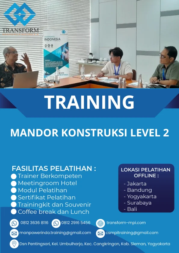 TRAINING MANDOR KONSTRUKSI LEVEL 2