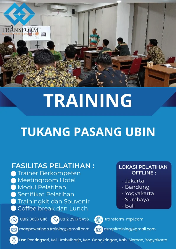 TRAINING TUKANG PASANG UBIN