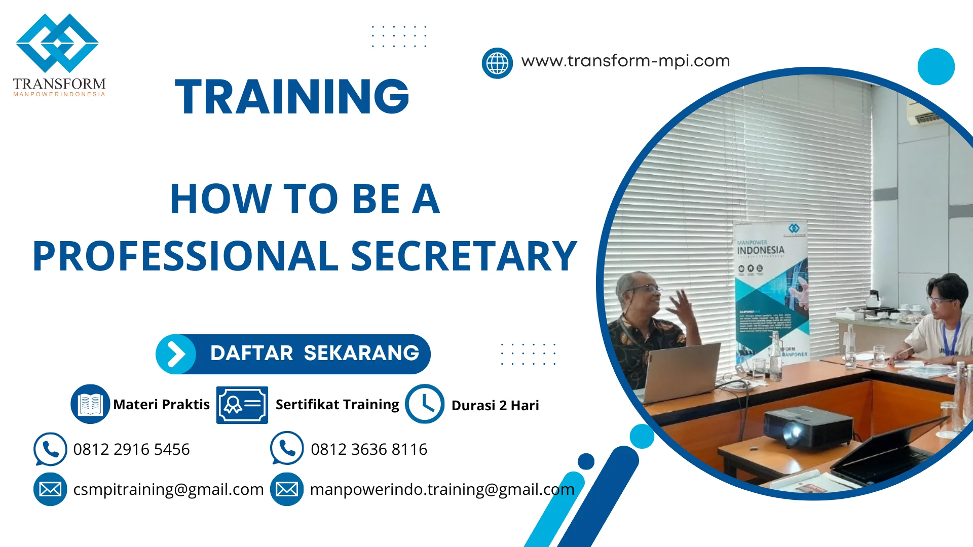 TRAINING HOW TO BE A PROFESSIONAL SECRETARY