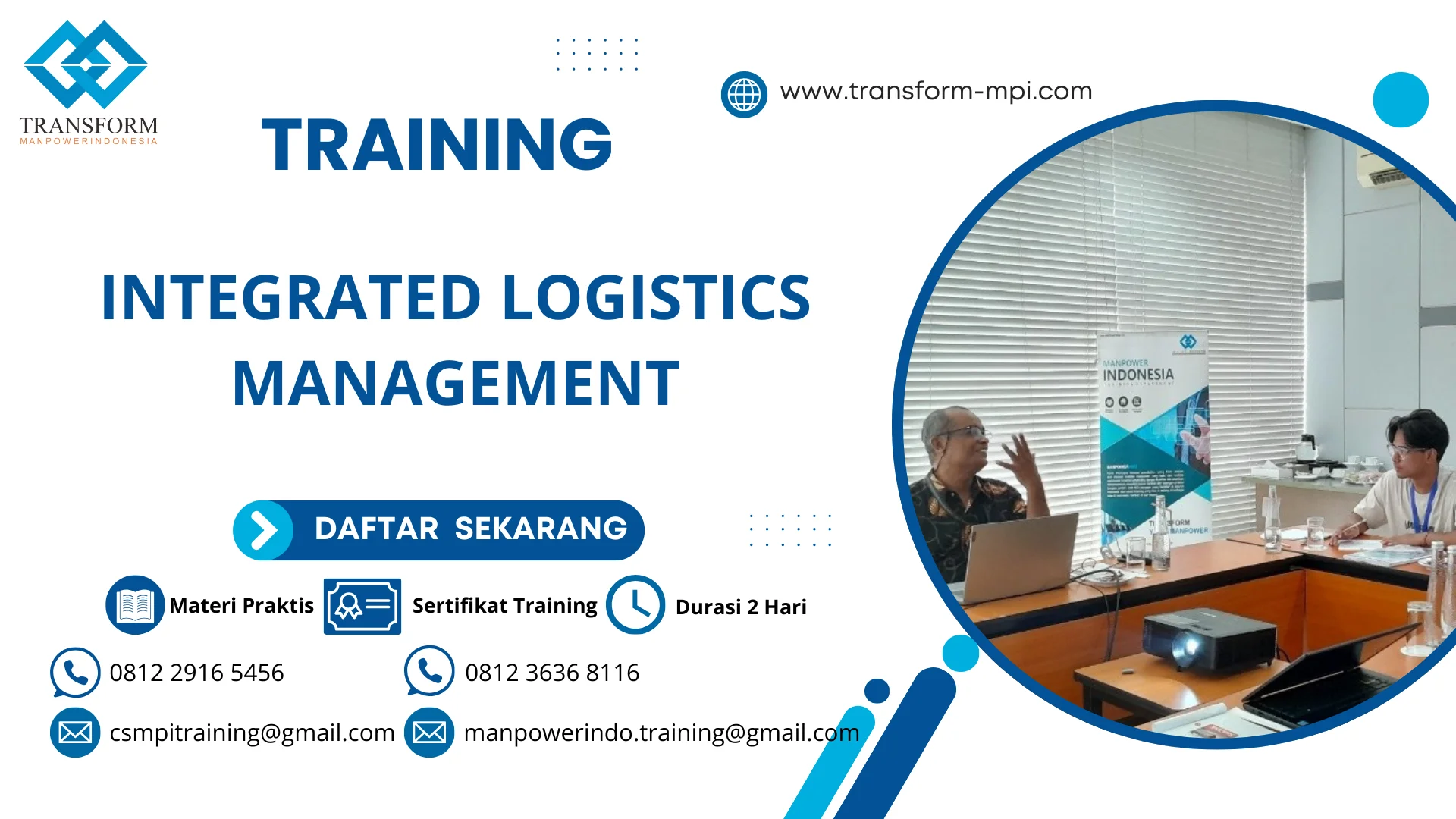 TRAINING INTEGRATED LOGISTICS MANAGEMENT