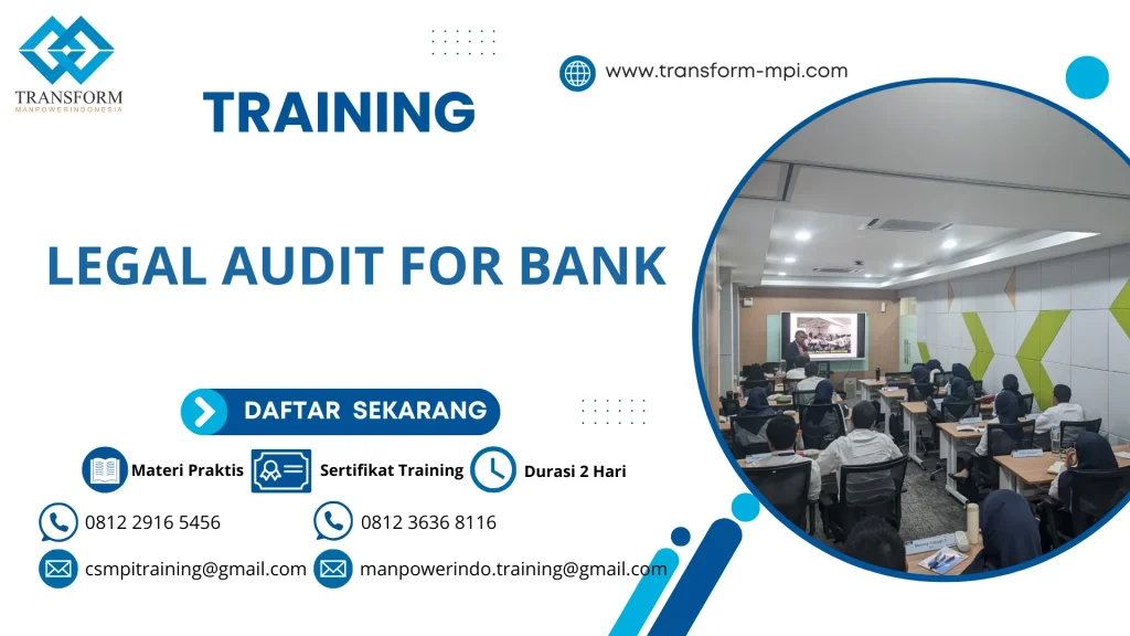 TRAINING LEGAL AUDIT FOR BANK