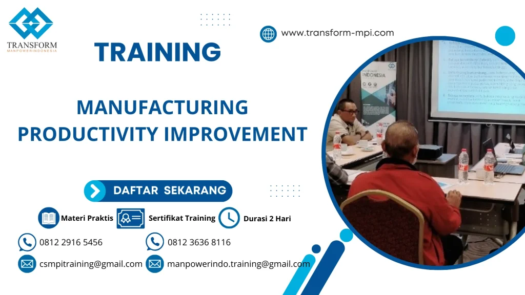 TRAINING MANUFACTURING PRODUCTIVITY IMPROVEMENT
