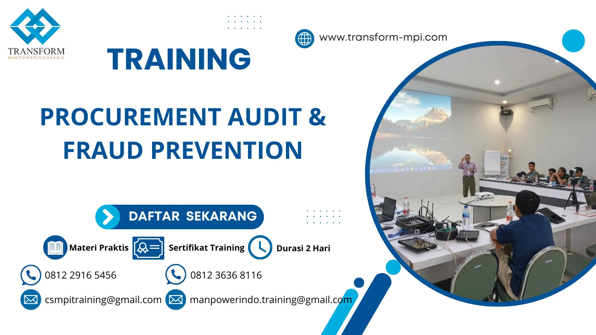 TRAINING PROCUREMENT AUDIT & FRAUD PREVENTION