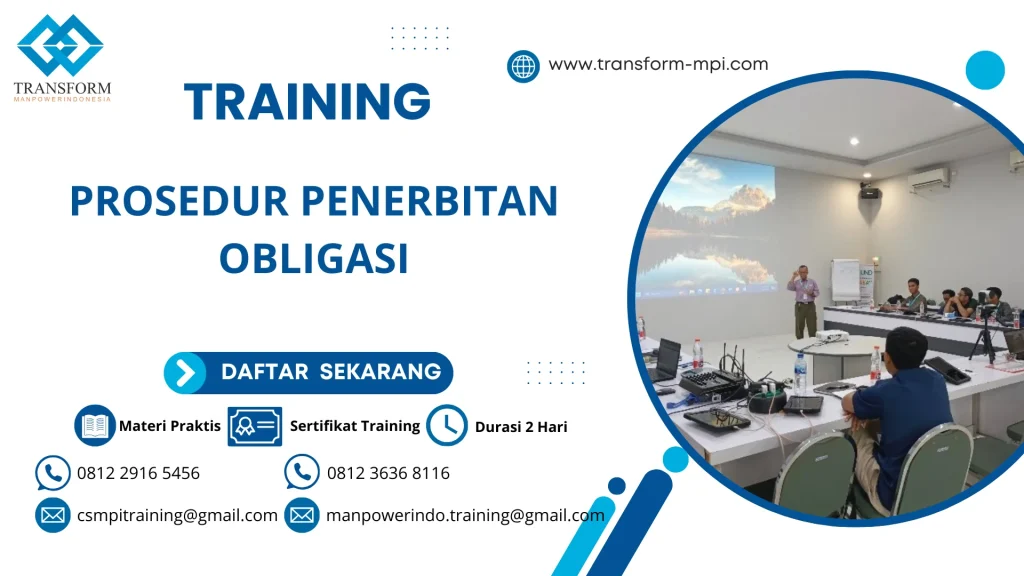 TRAINING PROSEDUR PENERBITAN OBLIGASI