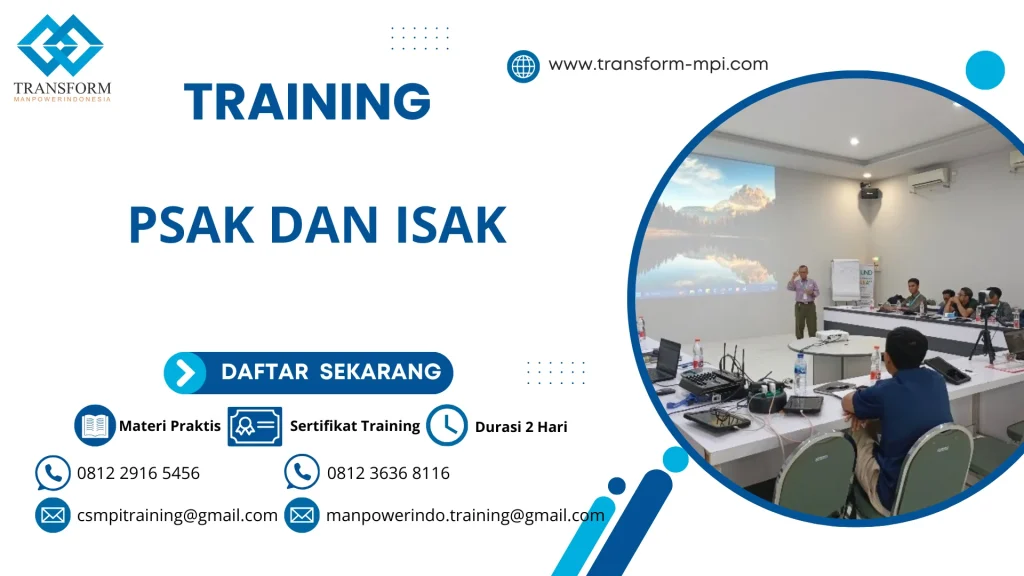 TRAINING PSAK DAN ISAK