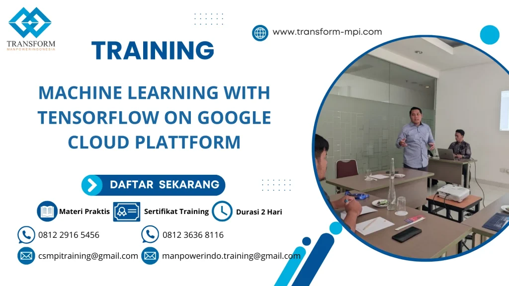 TRAINING MACHINE LEARNING WITH TENSORFLOW ON GOOGLE CLOUD PLATTFORM