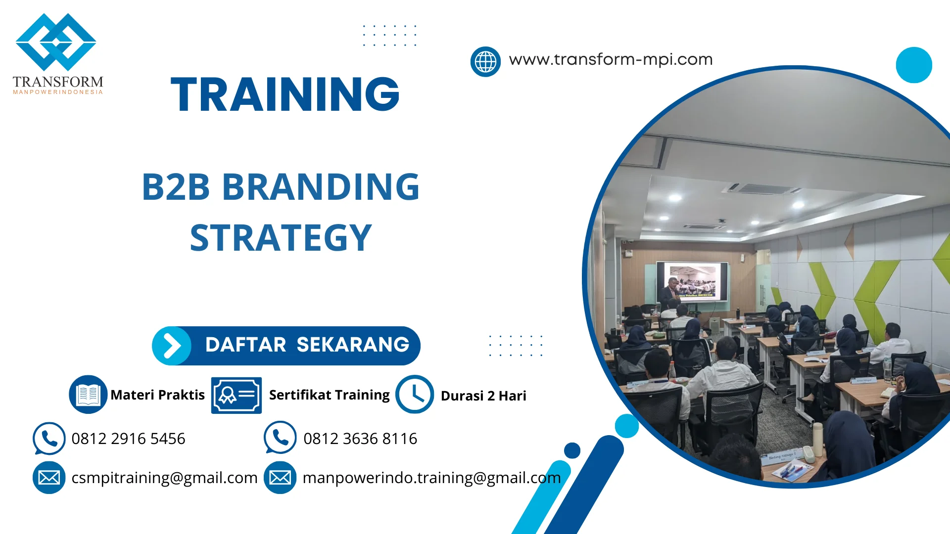 TRAINING B2B BRANDING STRATEGY