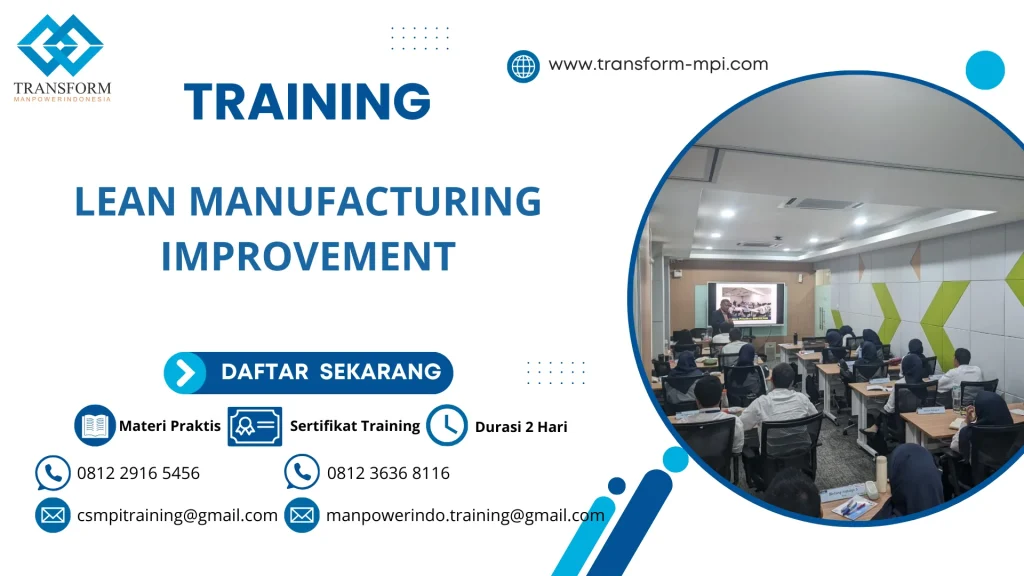 TRAINING LEAN MANUFACTURING IMPROVEMENT