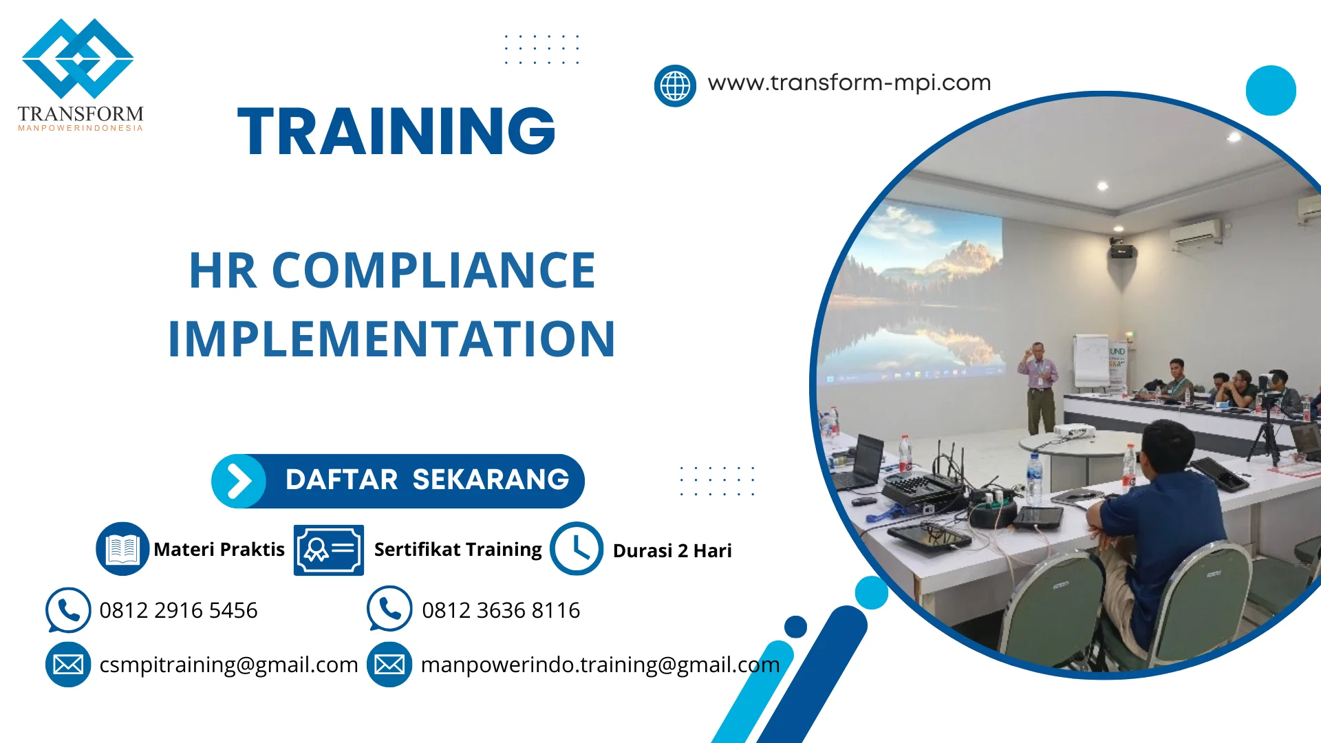 TRAINING HR COMPLIANCE IMPLEMENTATION