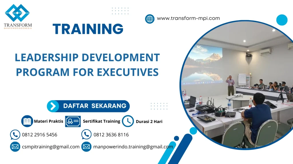TRAINING LEADERSHIP DEVELOPMENT PROGRAM FOR EXECUTIVES