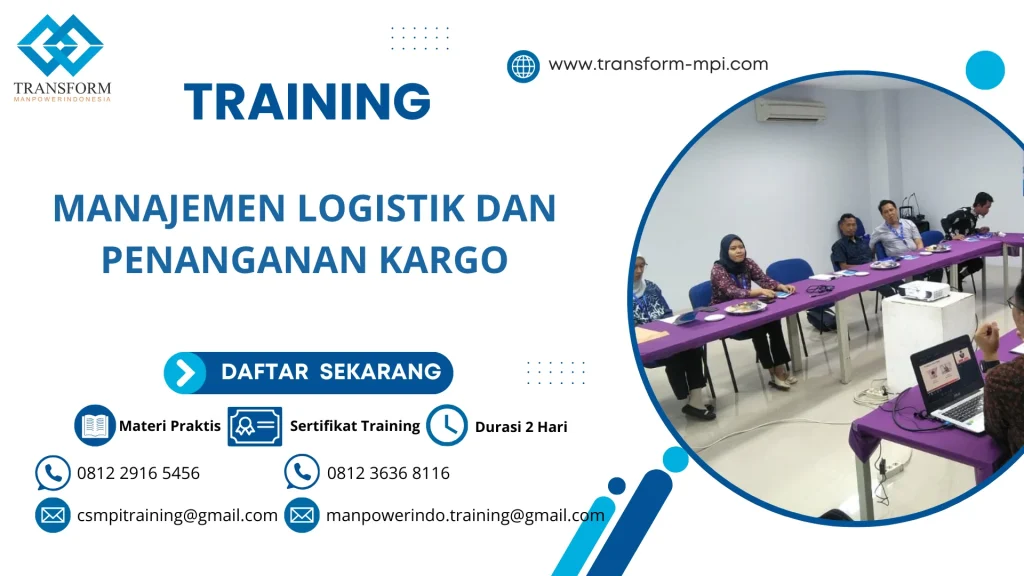 TRAINING MANAJEMEN LOGISTIK DAN PENANGANAN KARGO