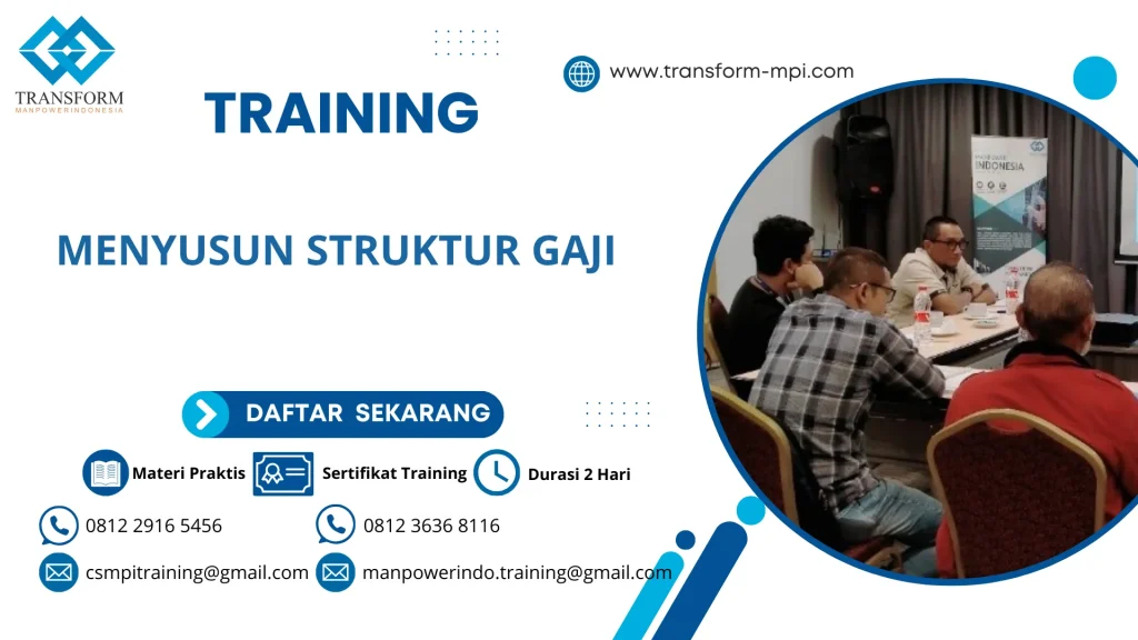 TRAINING MENYUSUN STRUKTUR GAJI
