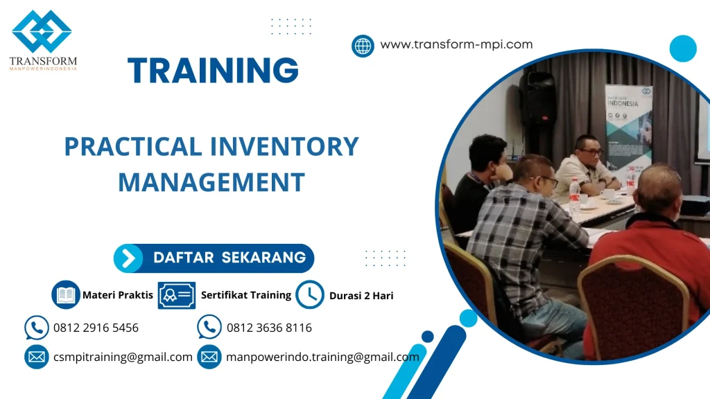 TRAINING PRACTICAL INVENTORY MANAGEMENT