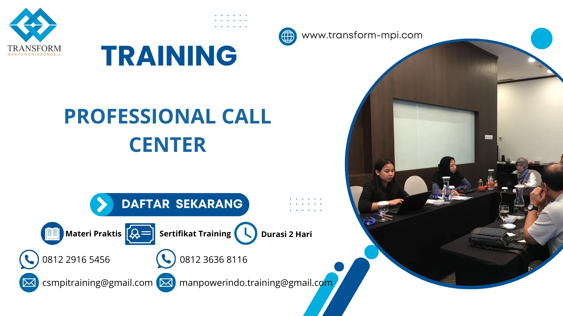 TRAINING PROFESSIONAL CALL CENTER