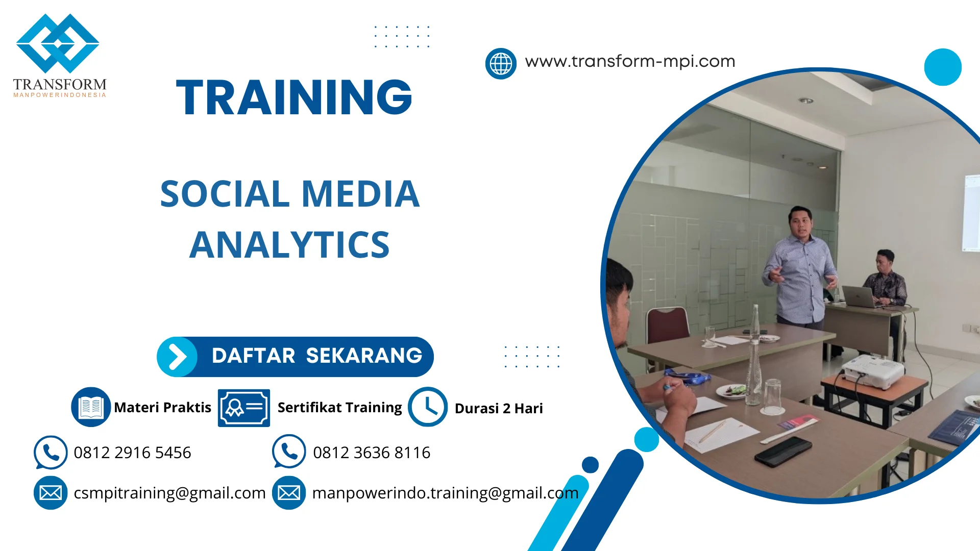 TRAINING SOCIAL MEDIA ANALYTICS