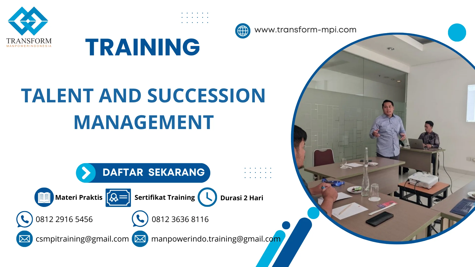 TRAINING TALENT AND SUCCESSION MANAGEMENT
