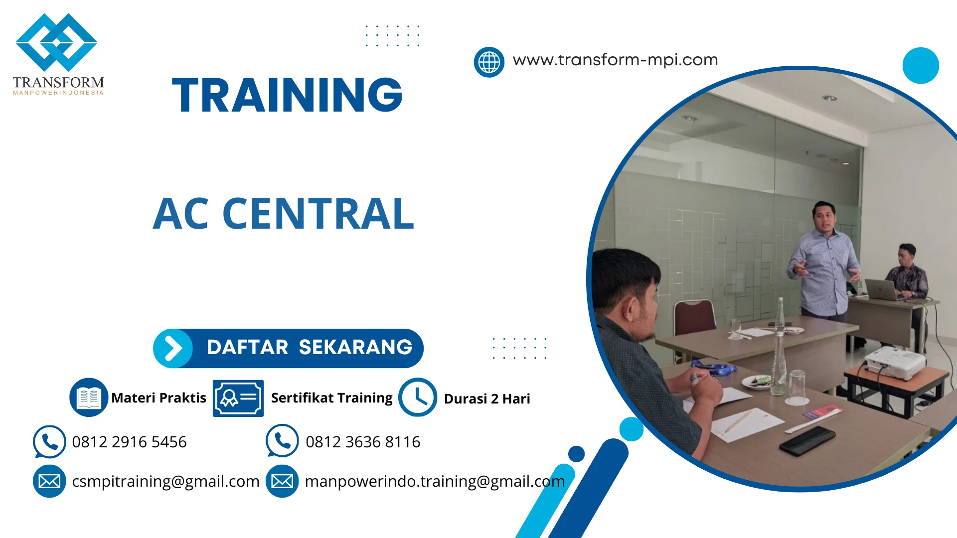 TRAINING AC CENTRAL
