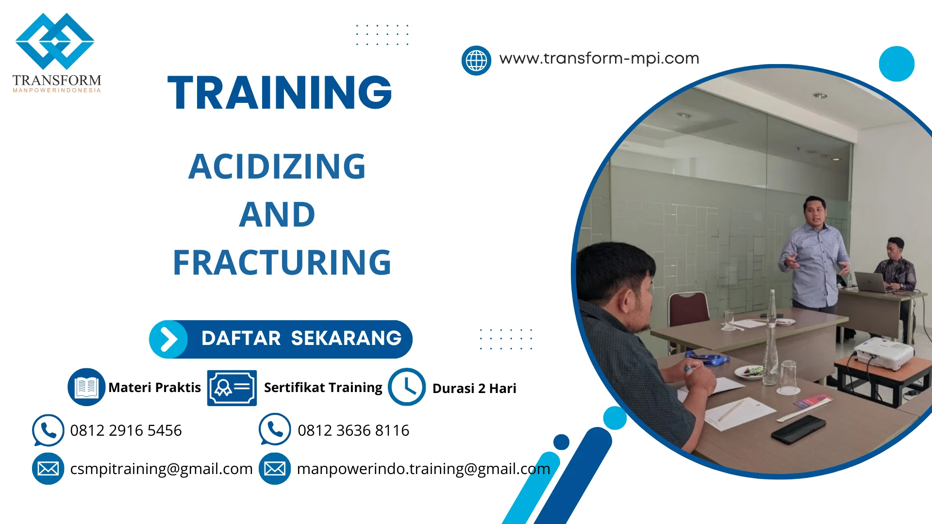 TRAINING ACIDIZING AND FRACTURING