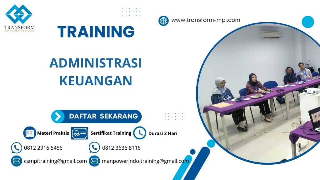 TRAINING ADMINISTRASI KEUANGAN