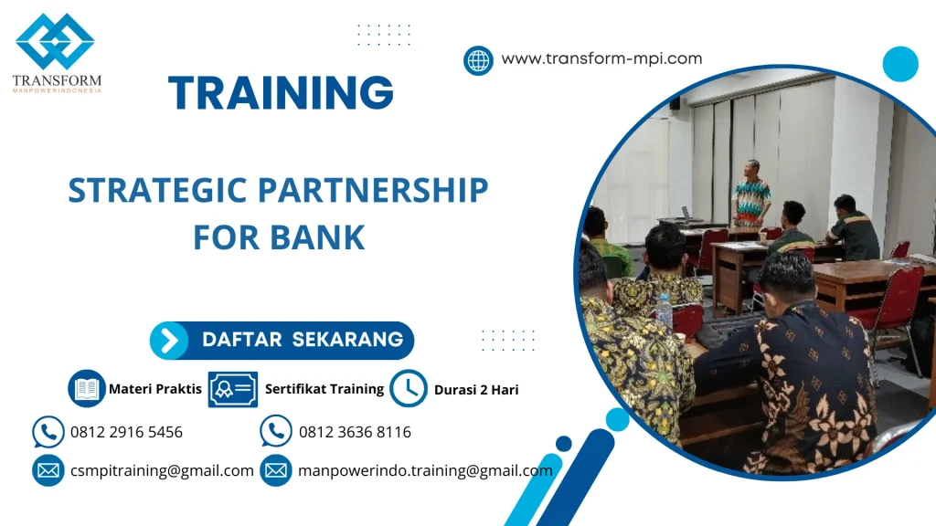 TRAINING STRATEGIC PARTNERSHIP FOR BANK