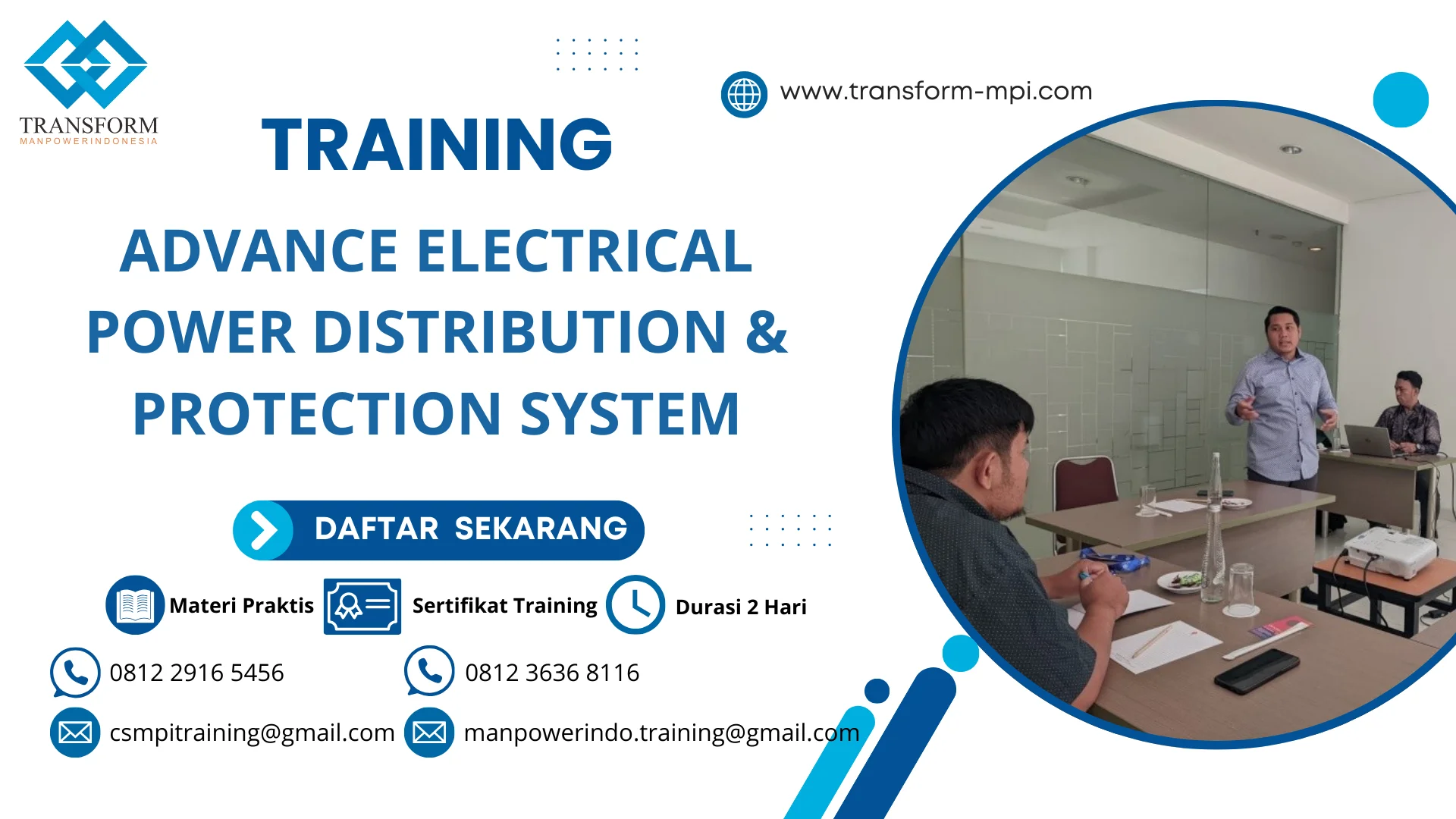 TRAINING ADVANCE ELECTRICAL POWER DISTRIBUTION & PROTECTION SYSTEM