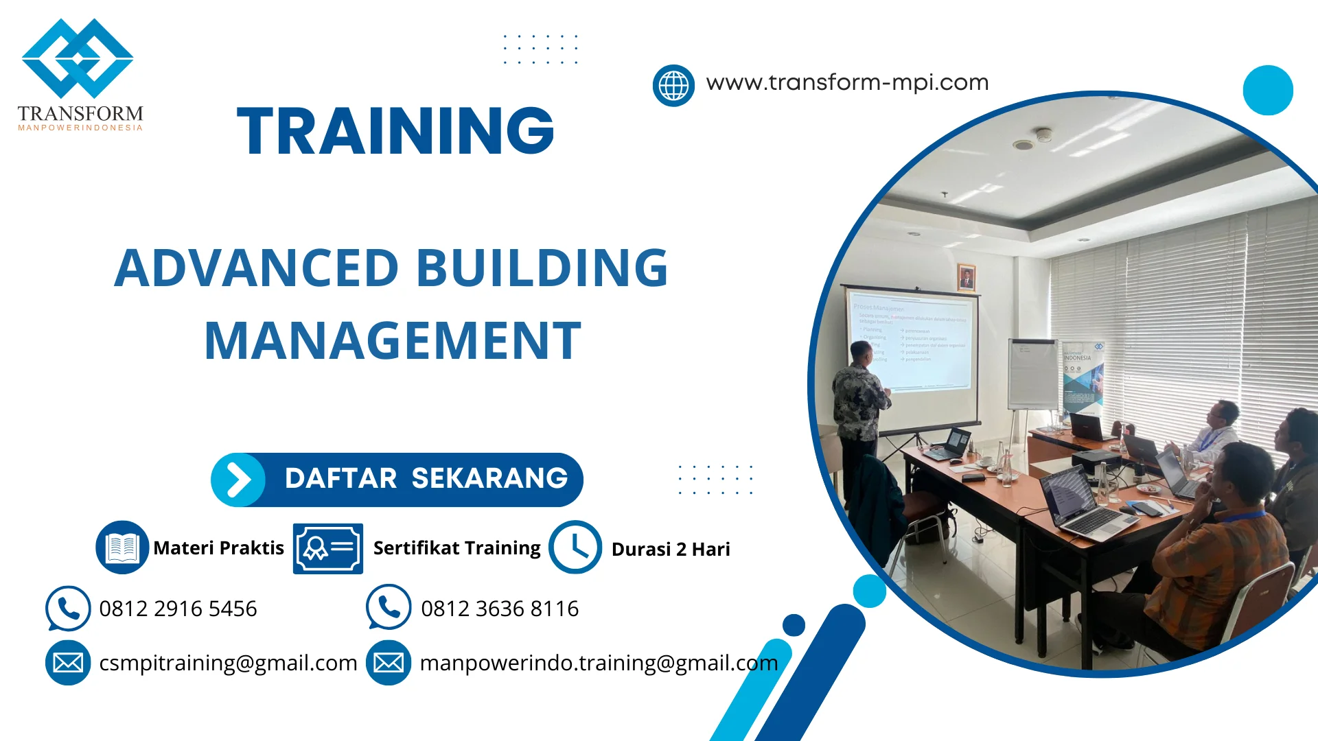 TRAINING ADVANCED BUILDING MANAGEMENT
