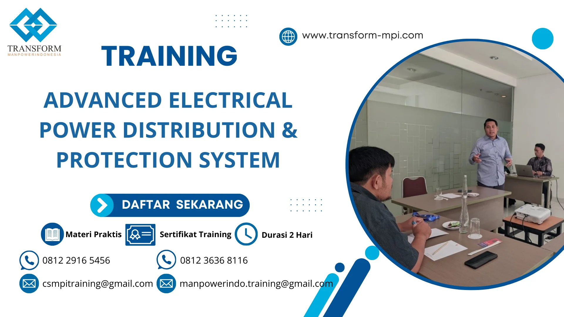 TRAINING ADVANCED ELECTRICAL POWER DISTRIBUTION & PROTECTION SYSTEM