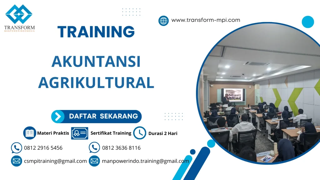 TRAINING AKUNTANSI AGRIKULTURAL