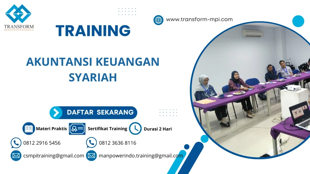 TRAINING AKUNTANSI KEUANGAN SYARIAH