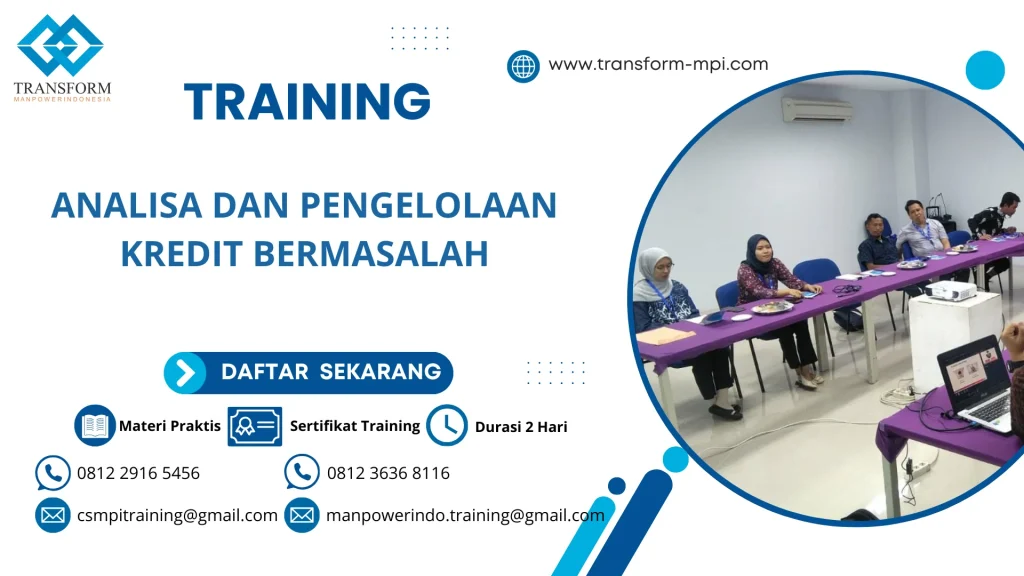 TRAINING ANALISA DAN PENGELOLAAN KREDIT BERMASALAH