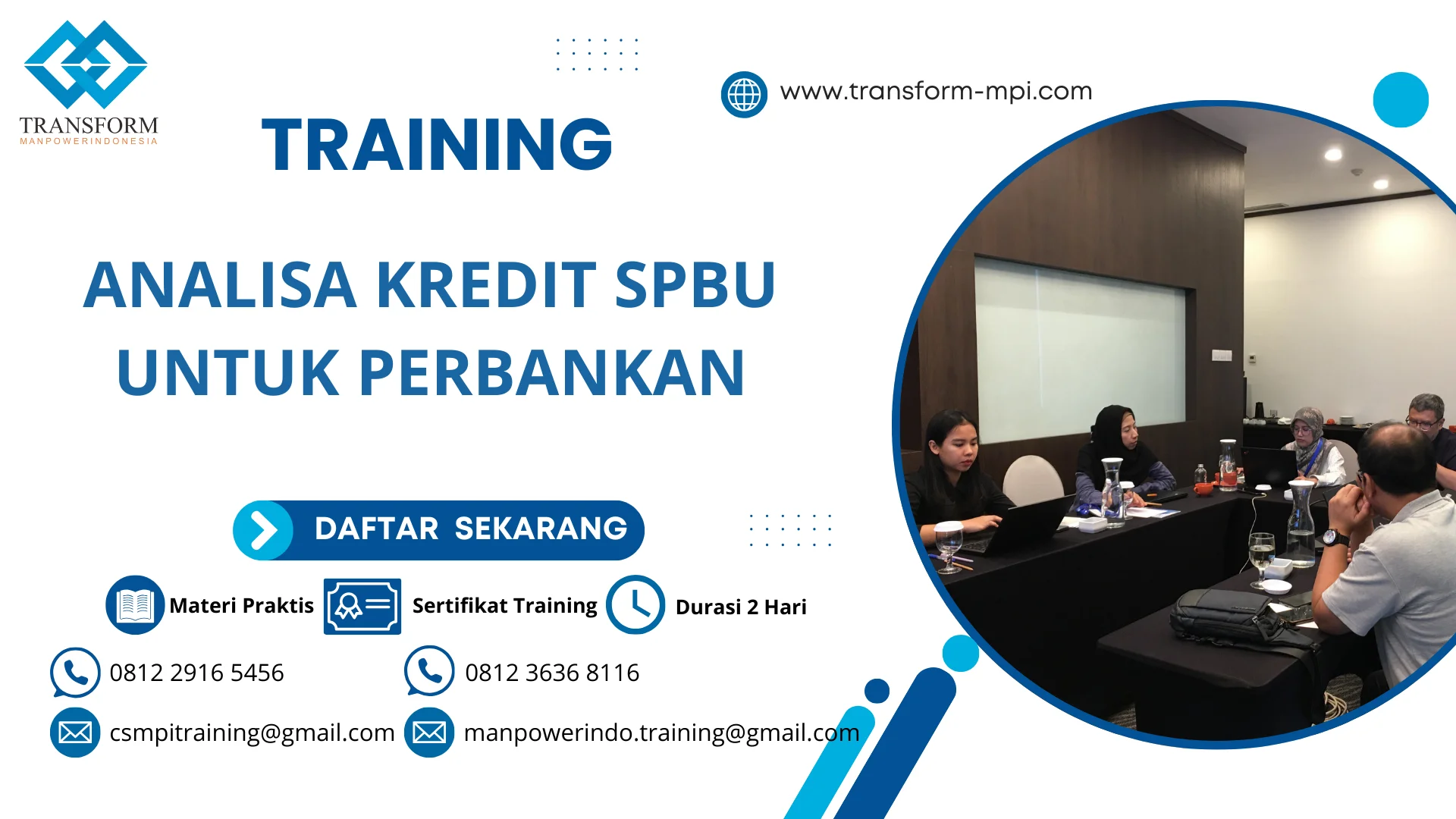 TRAINING ANALISA KREDIT SPBU UNTUK PERBANKAN JAKARTA