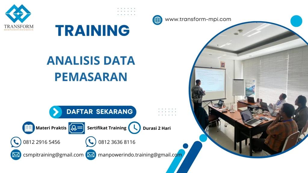 TRAINING ANALISIS DATA PEMASARAN