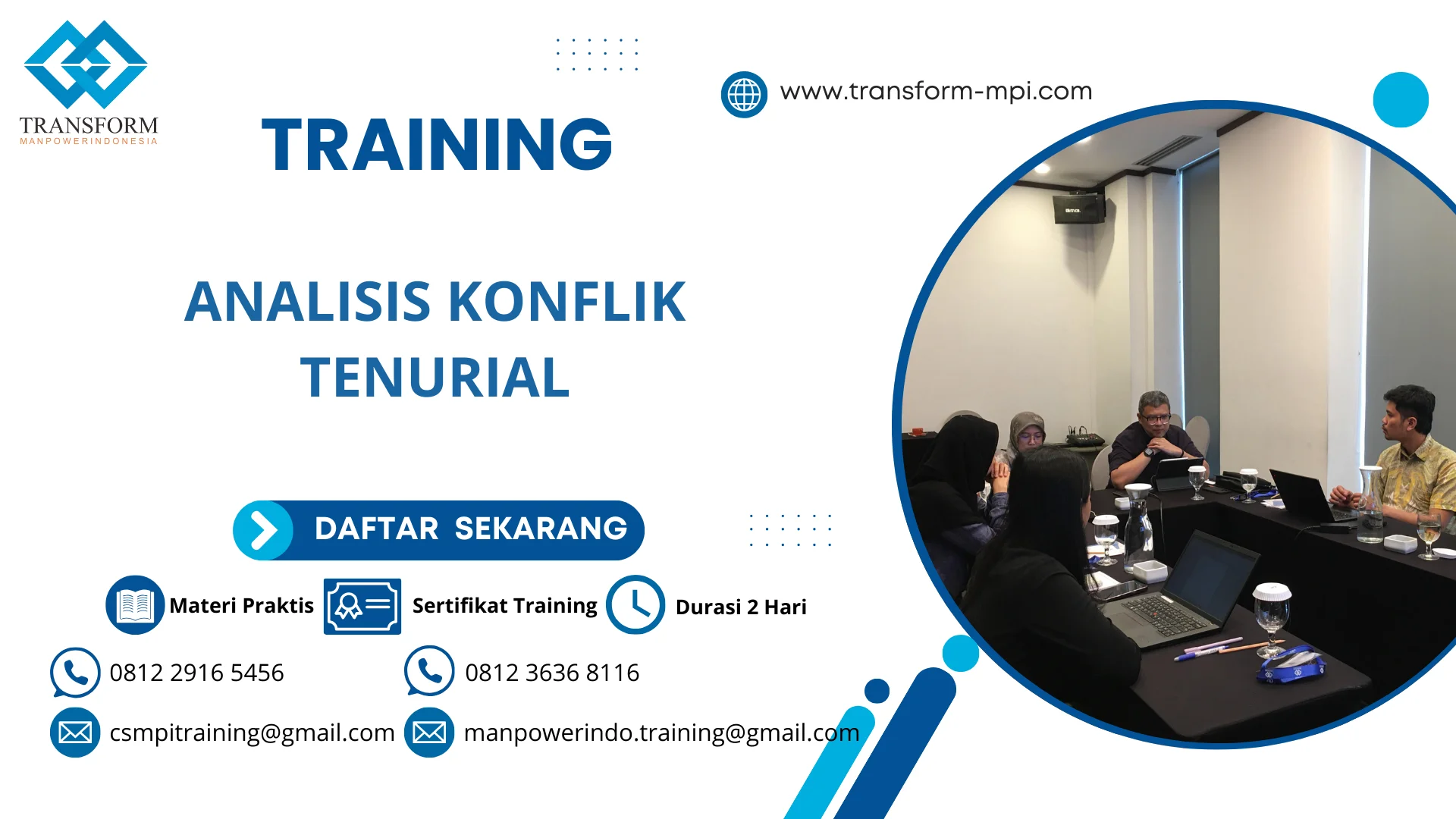 TRAINING ANALISIS KONFLIK TENURIAL JAKARTA