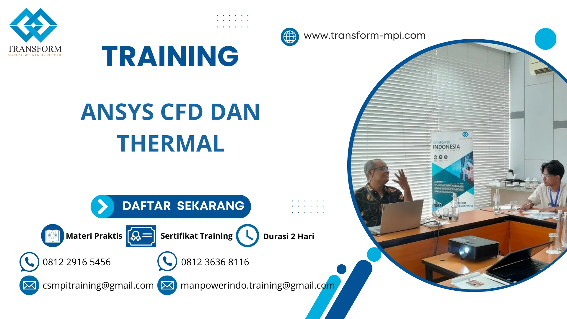 TRAINING ANSYS CFD DAN THERMAL