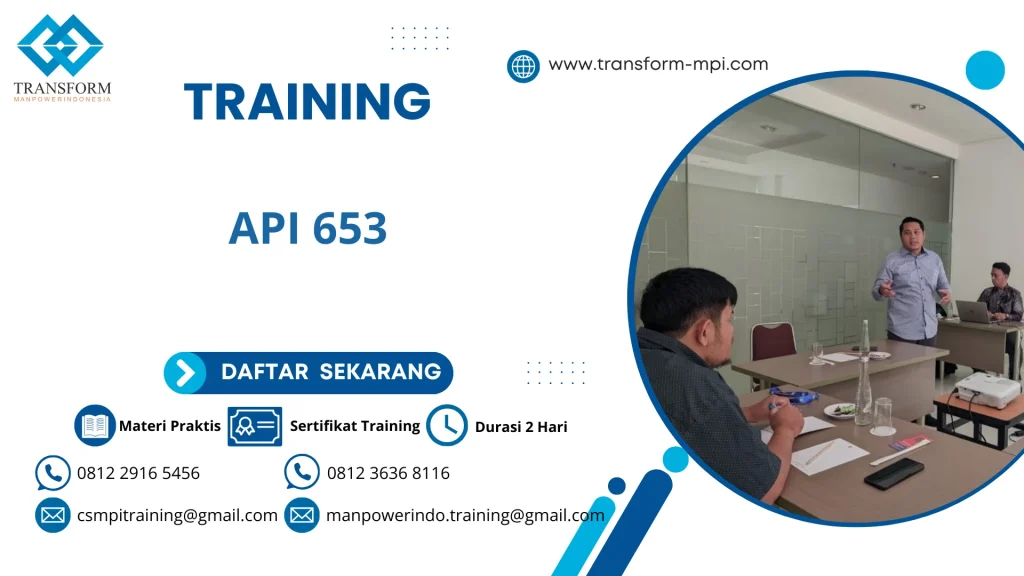 TRAINING API 653
