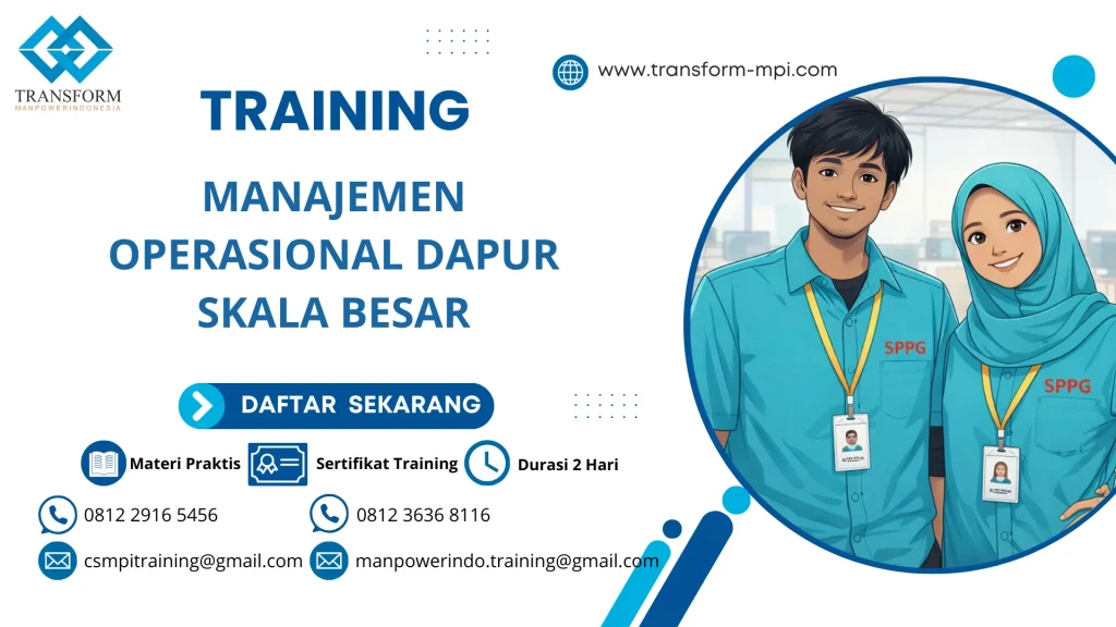 training operasional kitchen industri jakarta