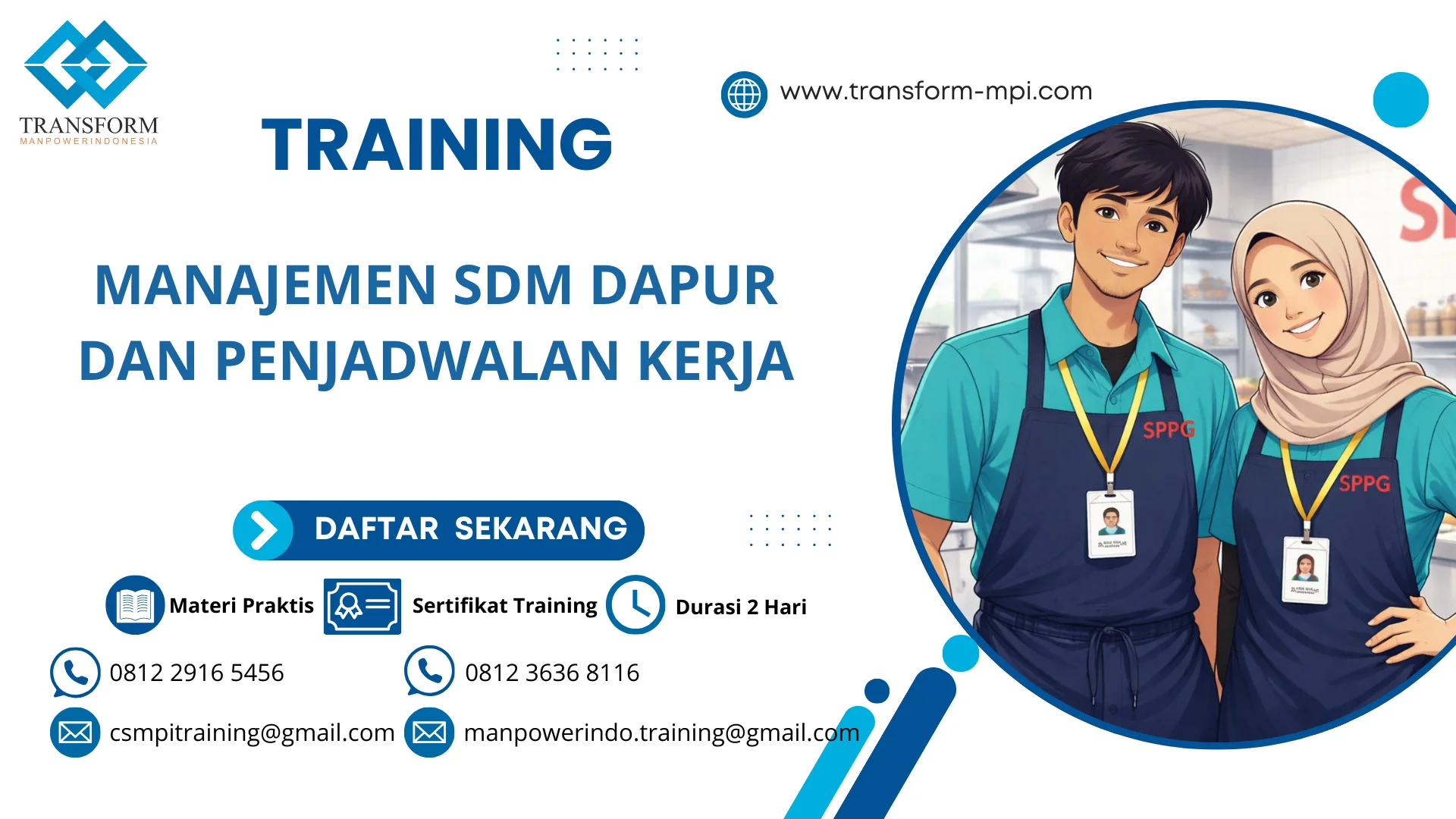 training penjadwalan kerja karyawan jakarta