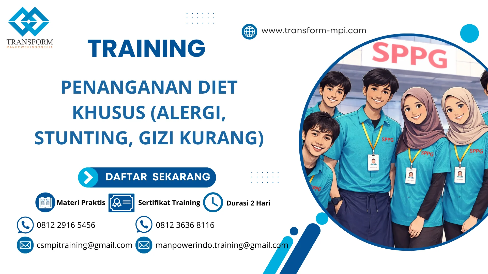 training intervensi gizi khusus jakarta