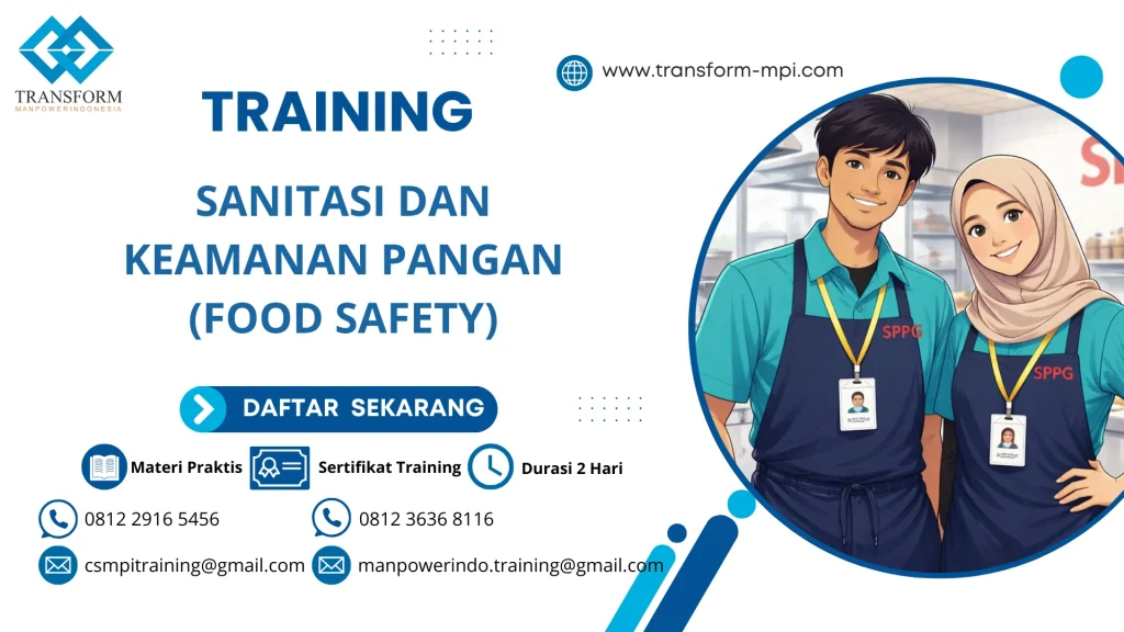 training manajemen risiko pangan jakarta